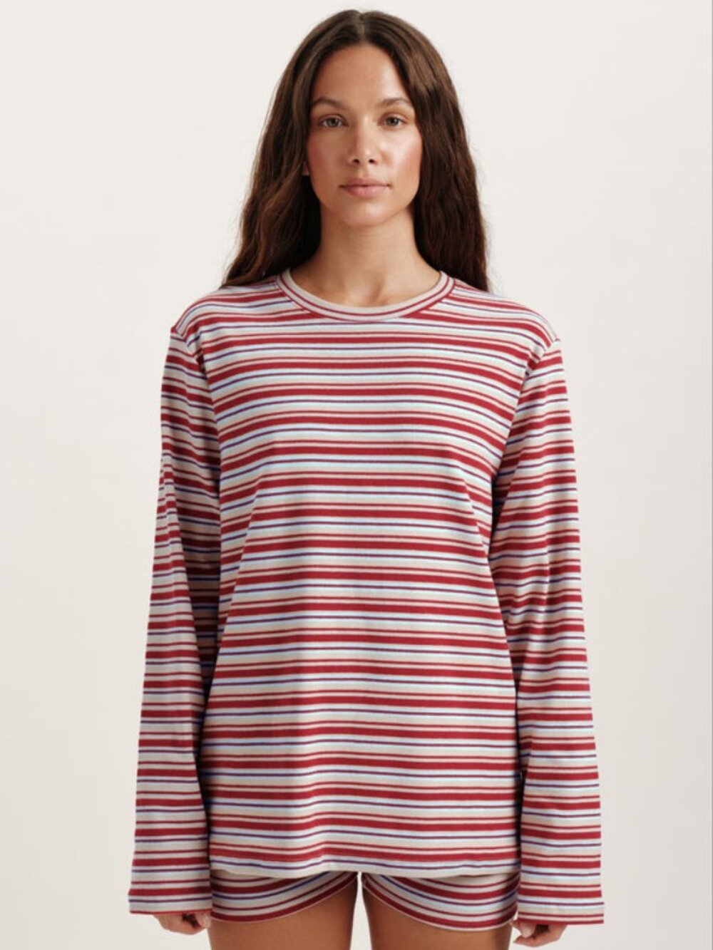 NWOT SET Active Stripe Oversize Long Sleeve - S - City of Valentine - Lyric